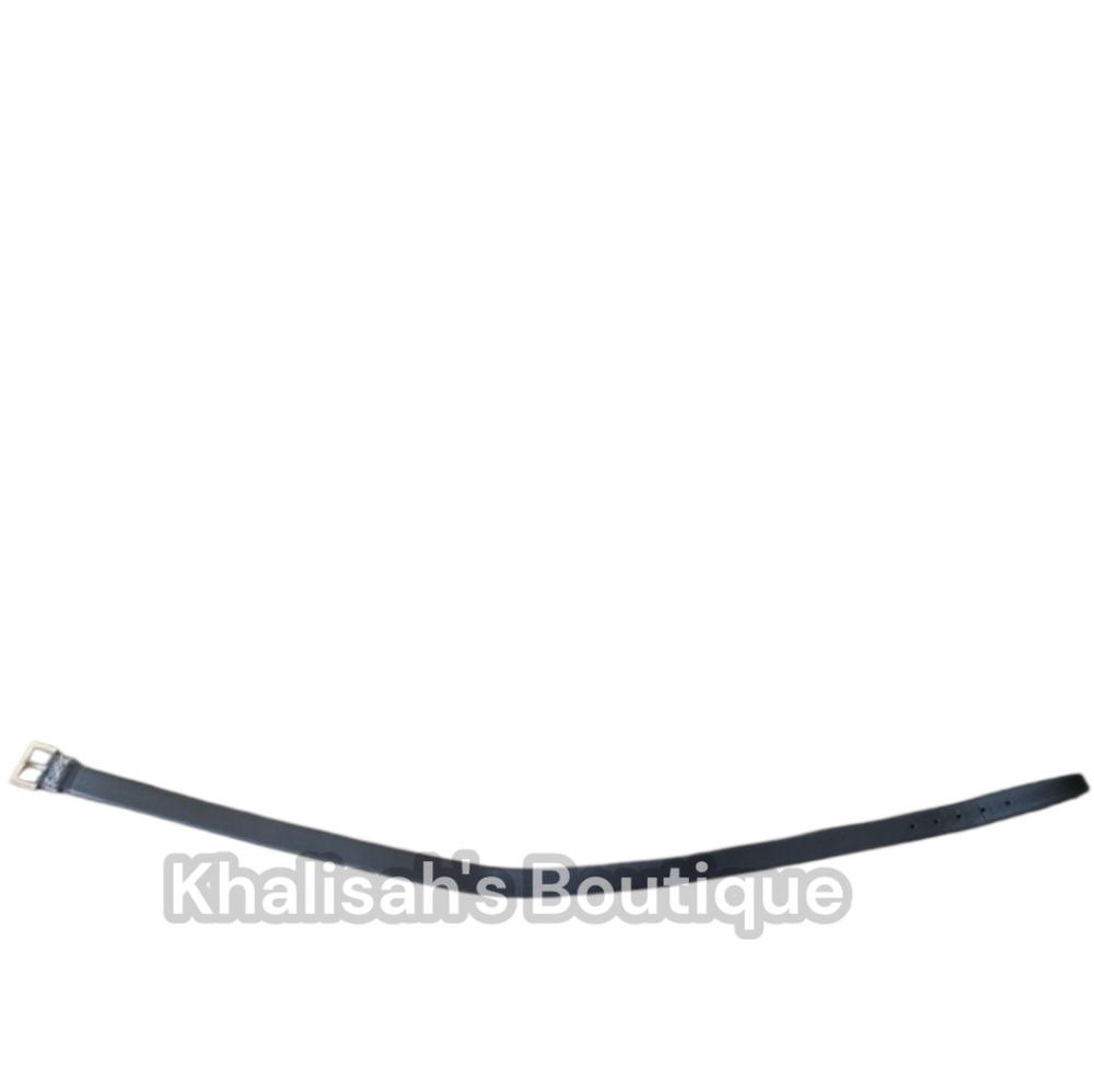 AUTHENTIC YSL SAINT LAURENT BELT  CASSANDRE MONIGRAM GREY STORM SILVER HARDWADE - Picture 13 of 16